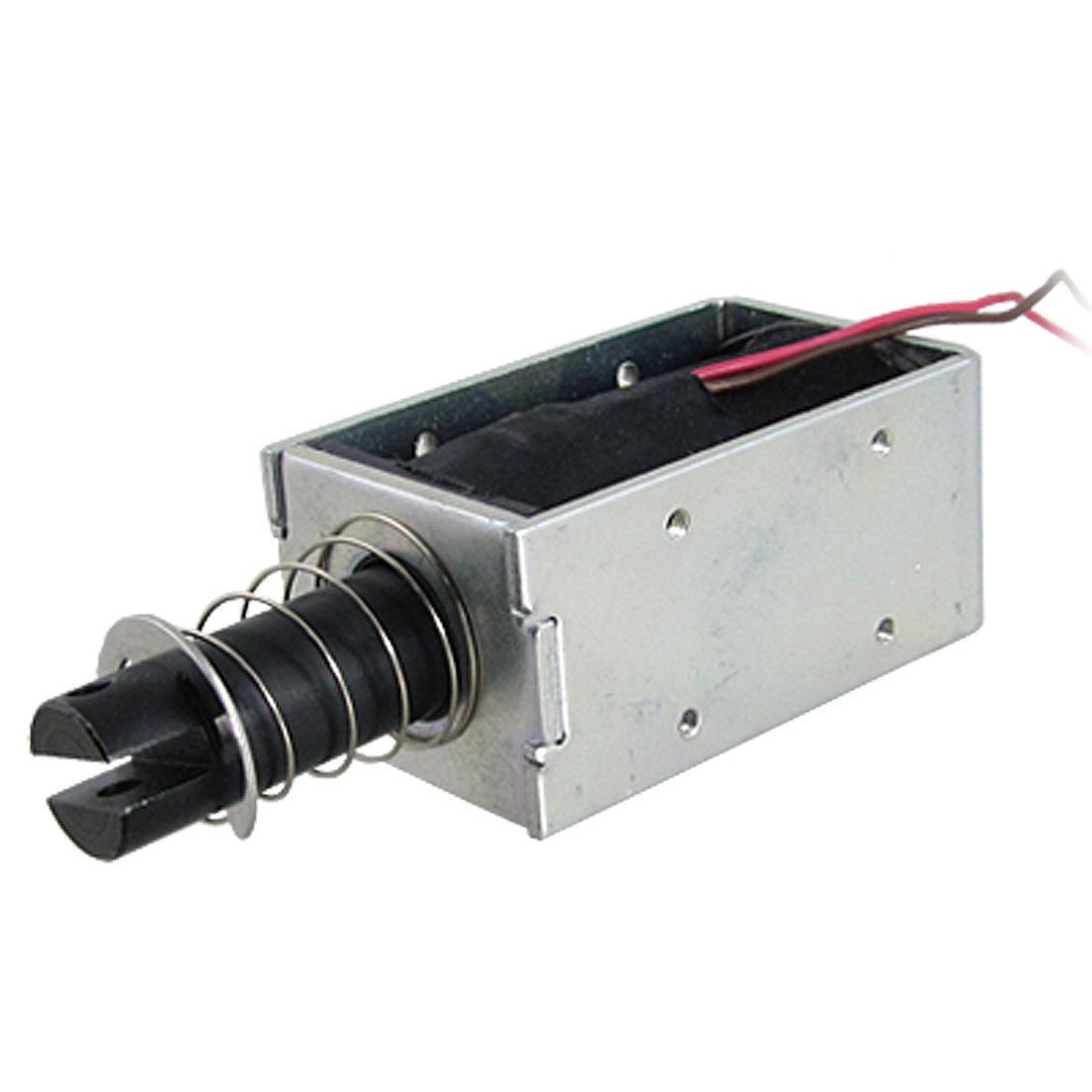 DC 12V 1 25A Open Frame Linear Solenoid Electromagnet