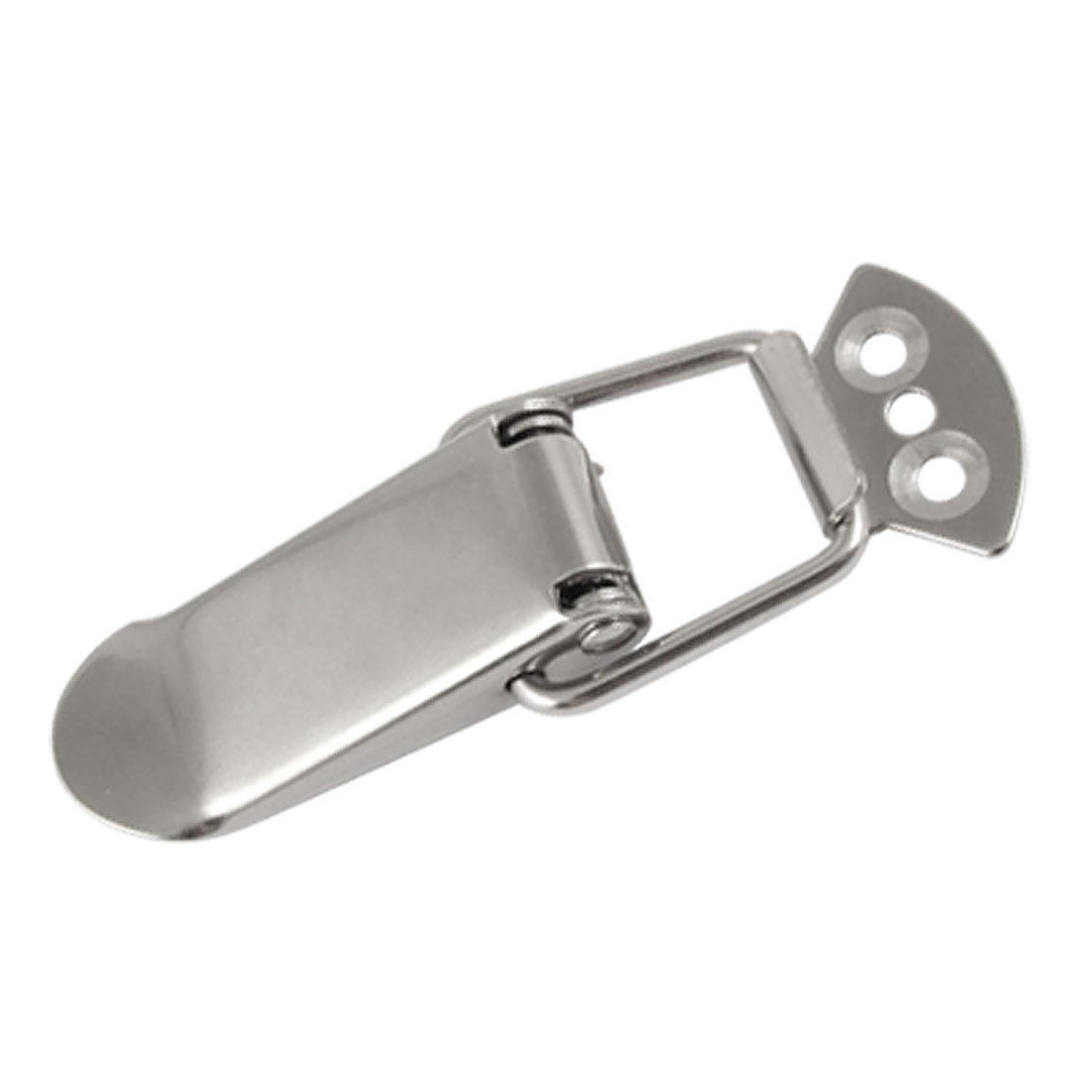 Hardware Silver Tone Spring Loaded Toggle Latch Set