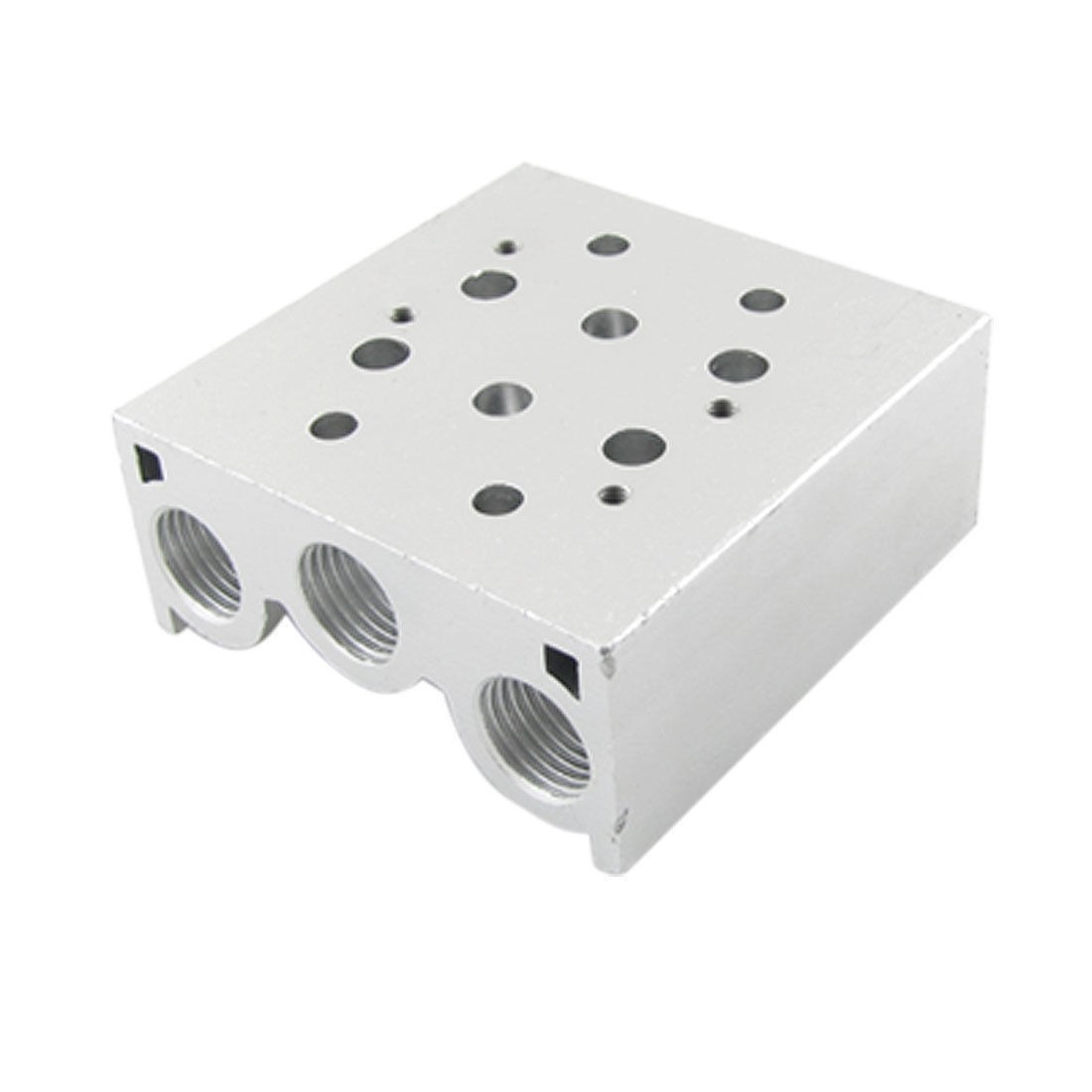 Alloy Pneumatic Control 2 Rows Solenoid Valve Base