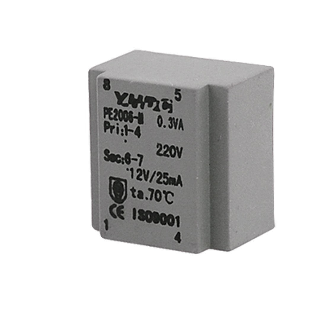 0.3VA Rated Load Encapsulated Transformer PE2006-M