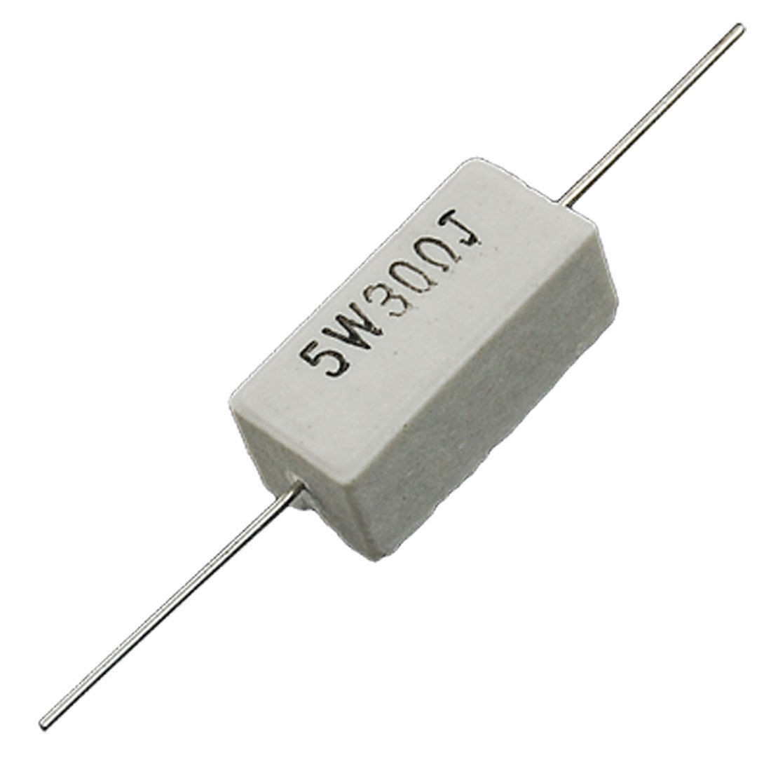 10 Pcs 30 Ohm 5W Watt Axial Lead Fixed Cement Resistor