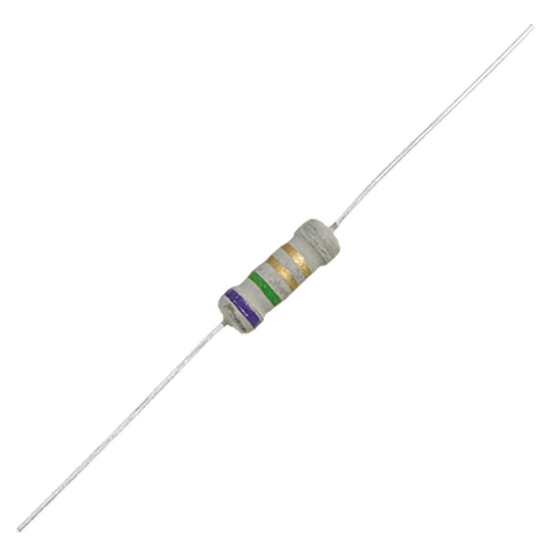 1W 7.5 ohm 7R5 5% Axial Carbon Film Resistor 500 Pcs