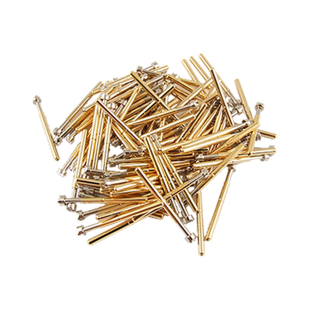 100 Pcs P156-H 4mm Serrated Tip Spring Test Probes Pin 