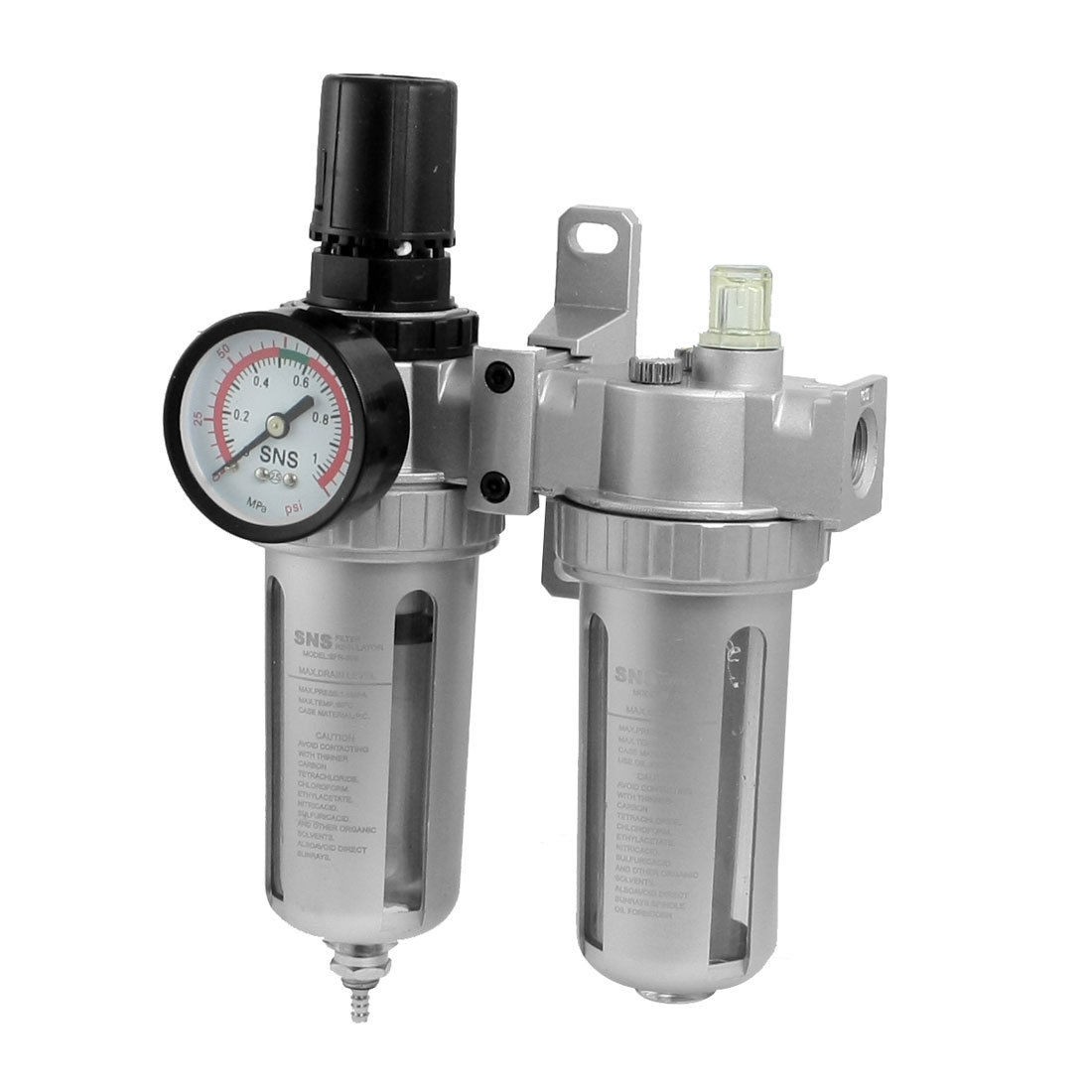 SFC-300 Air Source Treatment Filter Regulator Lubricator Combination