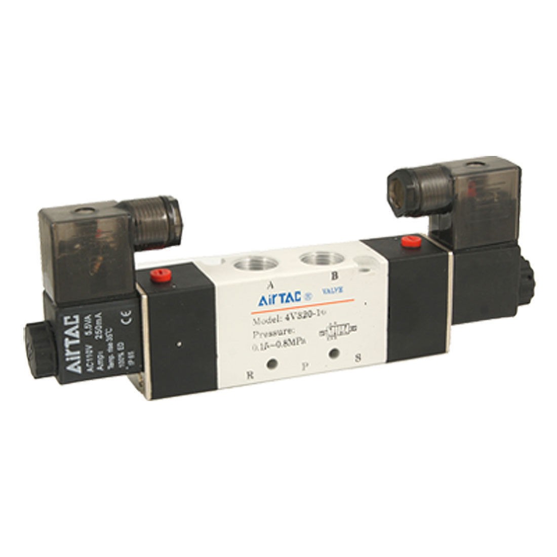 4V320 10 AC 110V 2 Position 0 5" Exhaust Solenoid Valve