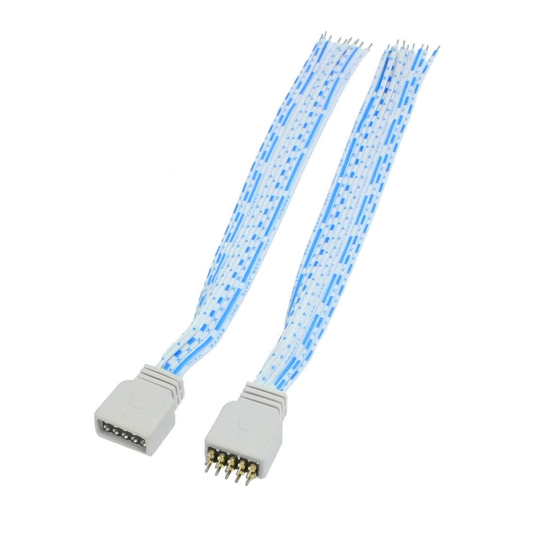 Waterproof Connector Cable Adapter 10 Pins 2 Pcs For RGB LED Strip Stripe