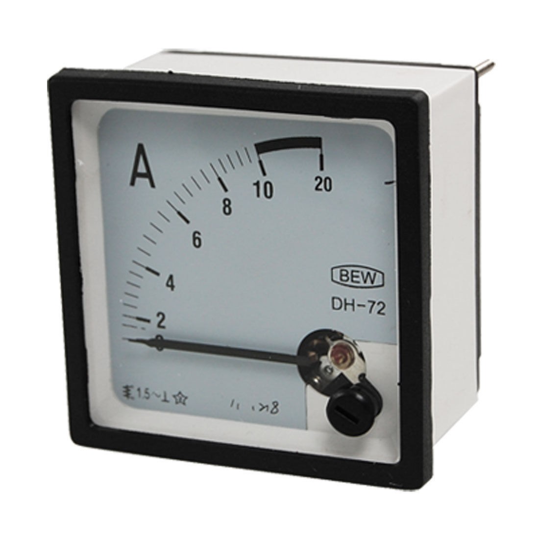 Screw Mounted AC 0-10A Analog Current Panel Ammeter