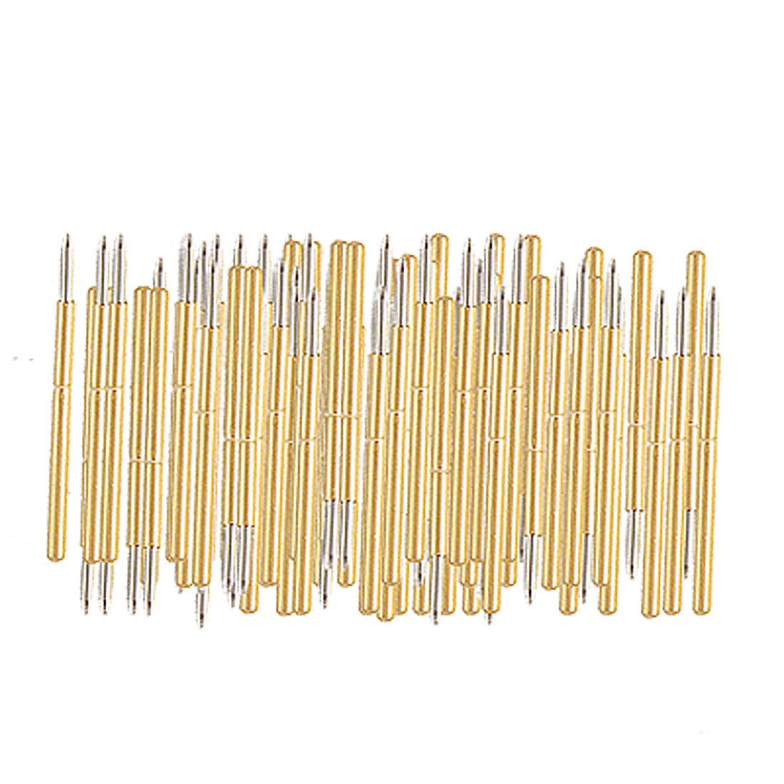 P100-B Spear Tip Spring Testing Probes Pin Gold Tone