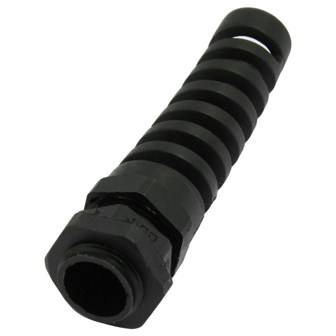 0.89" Thread Diameter Waterproof Seal Cables Glands Joints Black