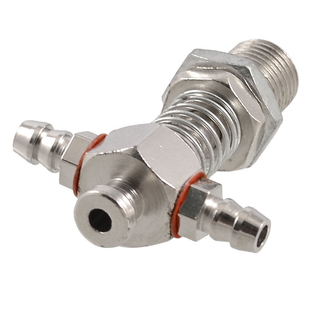 3 Way 7mm Dia Vacuum Suction Cup Barb Fitting Connector Adapter