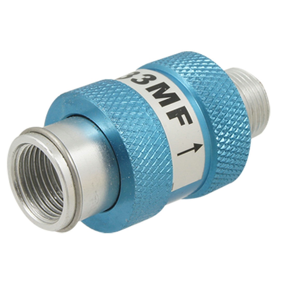 MF 16mm Thread Aluminum Pneumatic Hand Slide Valve