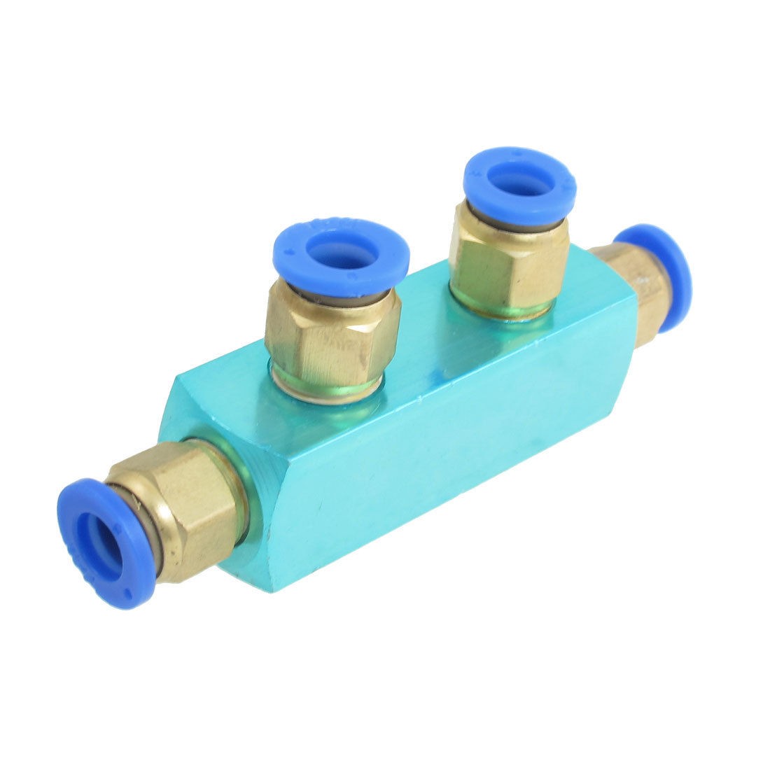 8mm 2 Position Connector Fitting Coupler for Pneumatic Piping