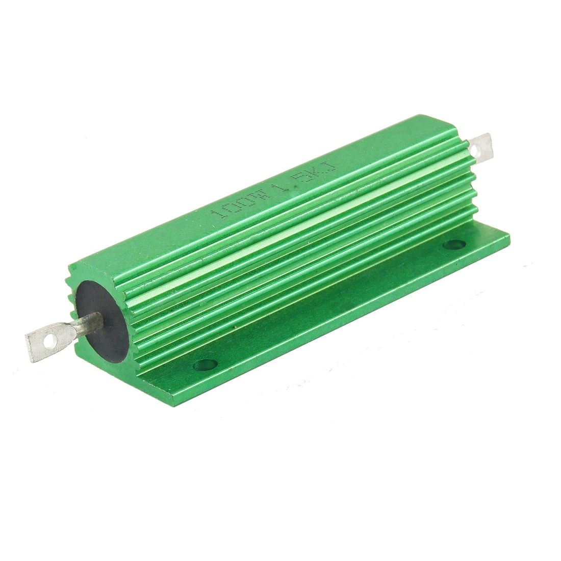 Chassis Mounted 100W 1.5K Ohm Aluminum Case Wirewound Resistor