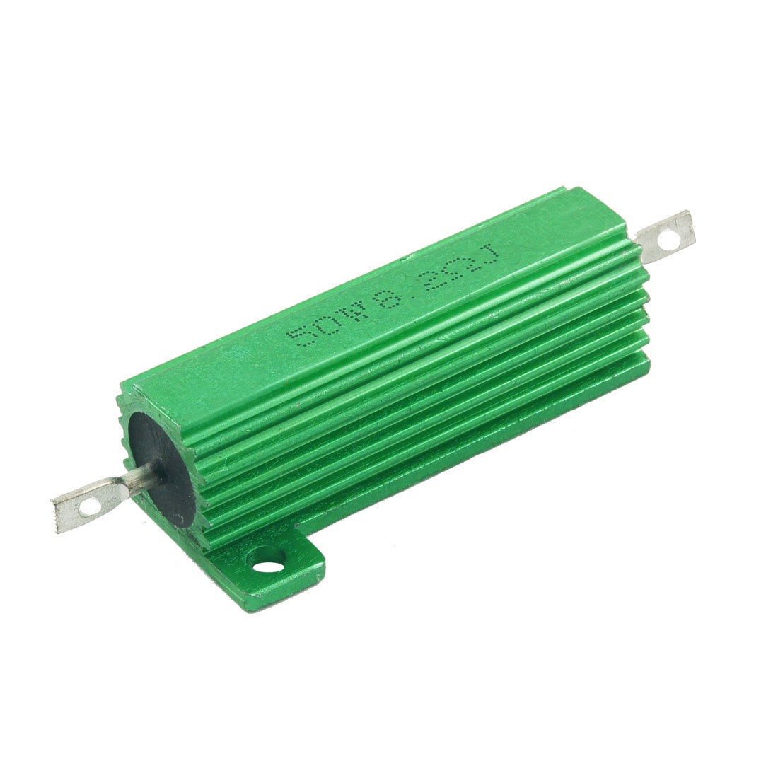 50 Watt 8.2 Ohm 5% Green Aluminum Shell Wire Wound Resistor