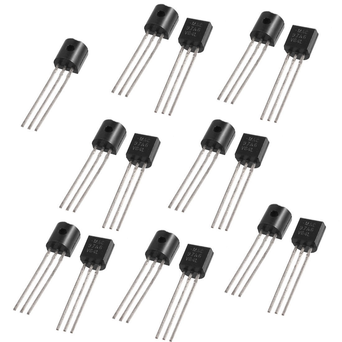 15 Pcs MAC97A6 97A6 Bi-directional Triac Thyristor 600V 1A