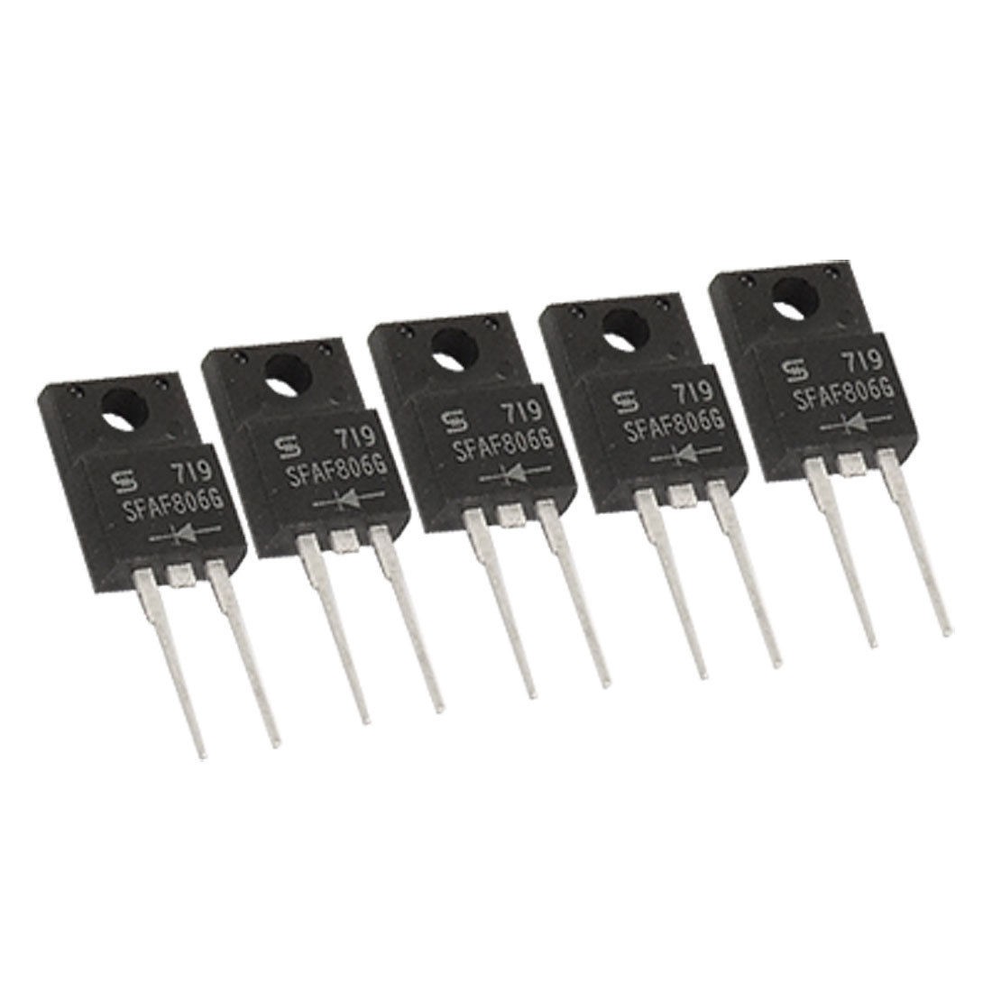 SFAF806G Glass Passivated Super Fast Rectifier 8A 600V 5Pcs