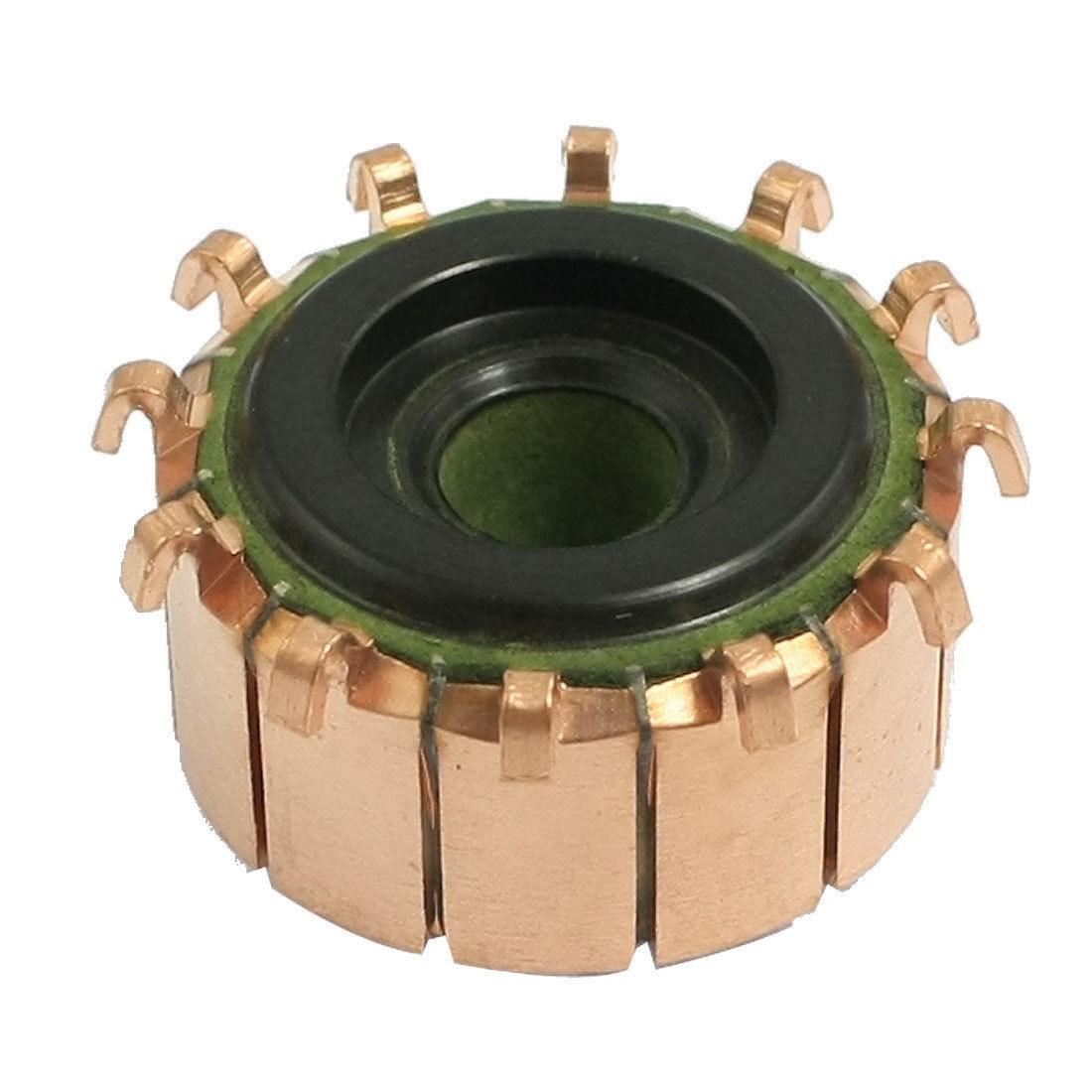 6.35mm x 21.5mm x 12mm Copper Case Auto Alternator Motor Power Tool Commutator