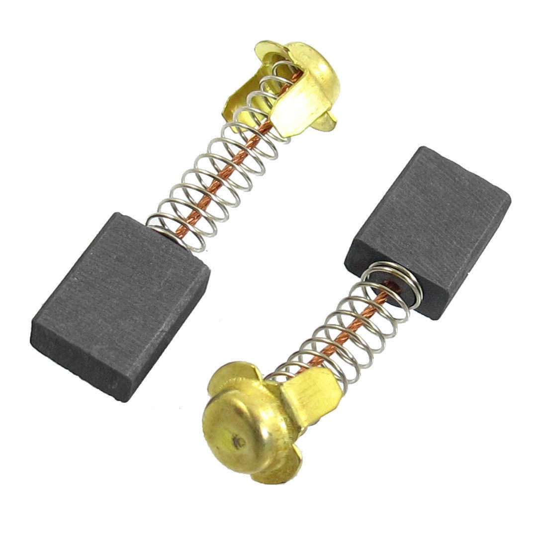 2 Pcs Electric Drill Motor Carbon Brushes 41/64" x 33/64" x 7/25"