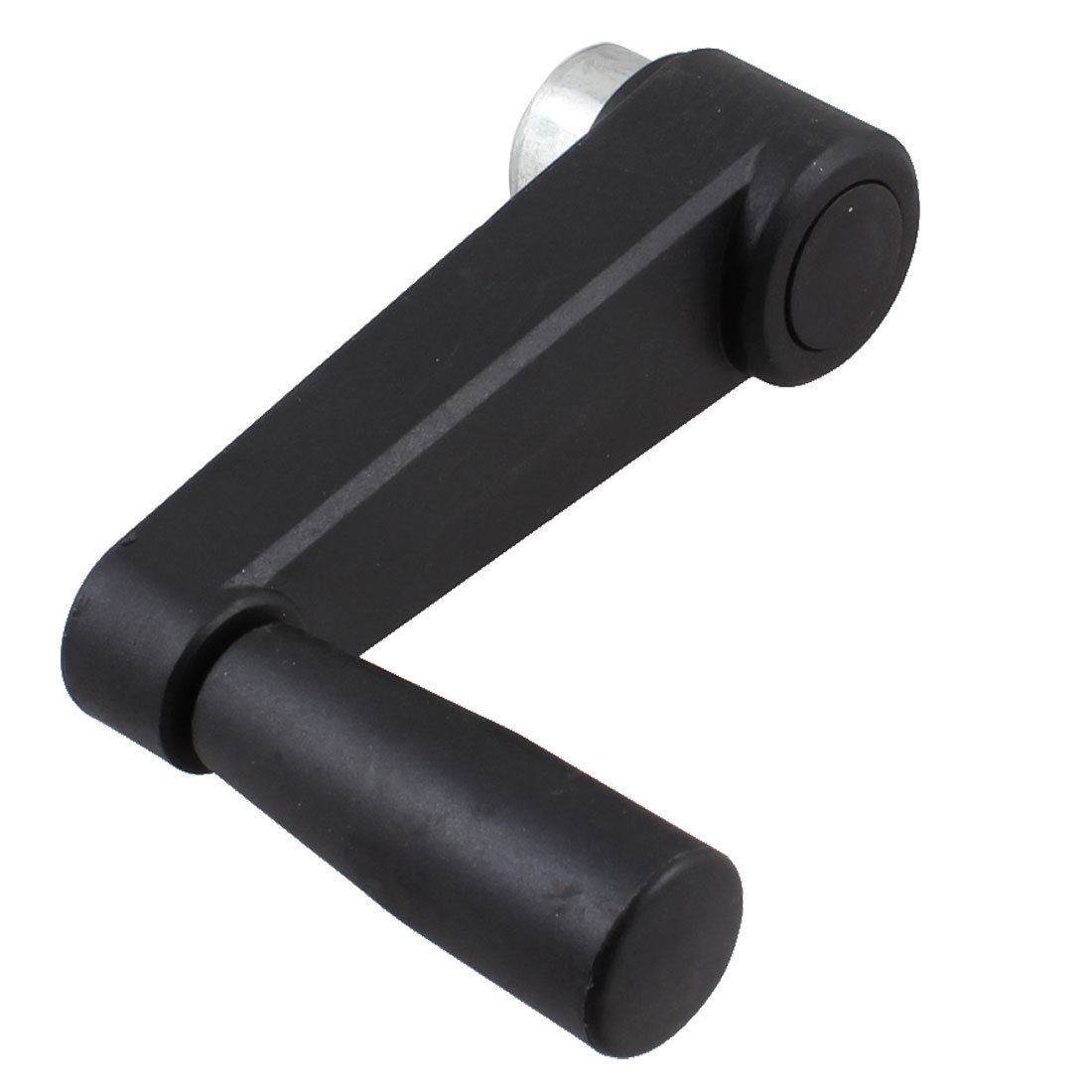 Black Plastic Grip 10 x 10mm Mounted Hole Machinery Adjustable Handle