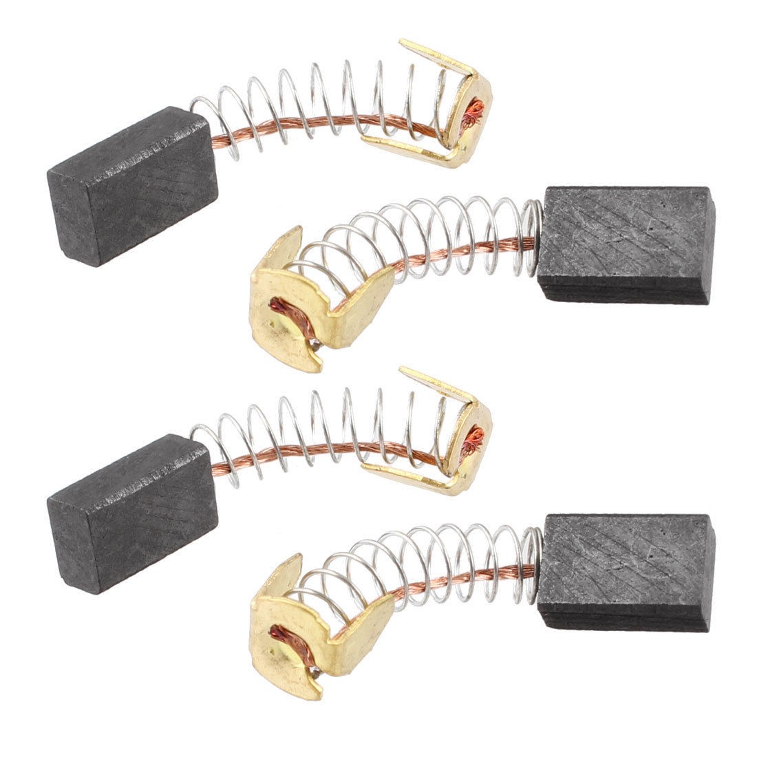 5/16" x 1/5" x 15/32" Replacement Electric Carbon Brush 4 Pcs