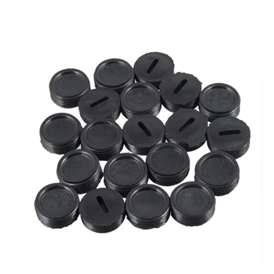 20 Pcs 13.8mm Dia Motor Carbon Brush Screw Cap Cover