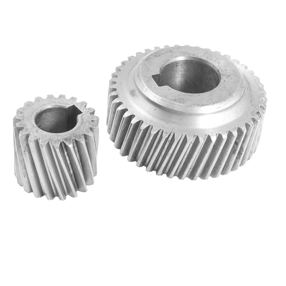 Gray Spiral Bevel Gear 2 in 1 Set for Makite 110 4100NH Marble Cutting Machine