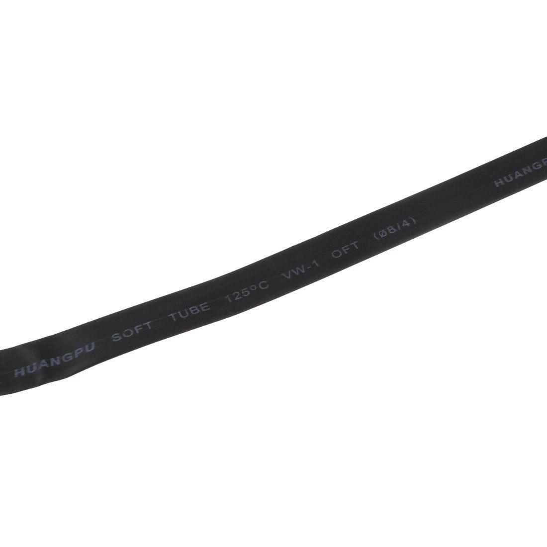 Ratio 2:1 Black Polyolefin 8mm Dia Heat Shrink Shrinkable Tube 3 Meter