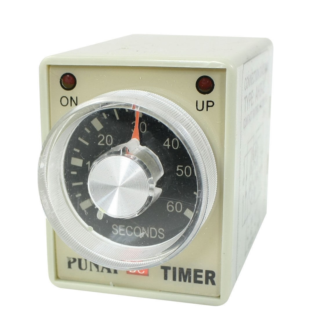 AH3-2 DC 24V 8 Pins DPDT 0-60 Seconds 60Sec Power on Delay Timer Time Relay