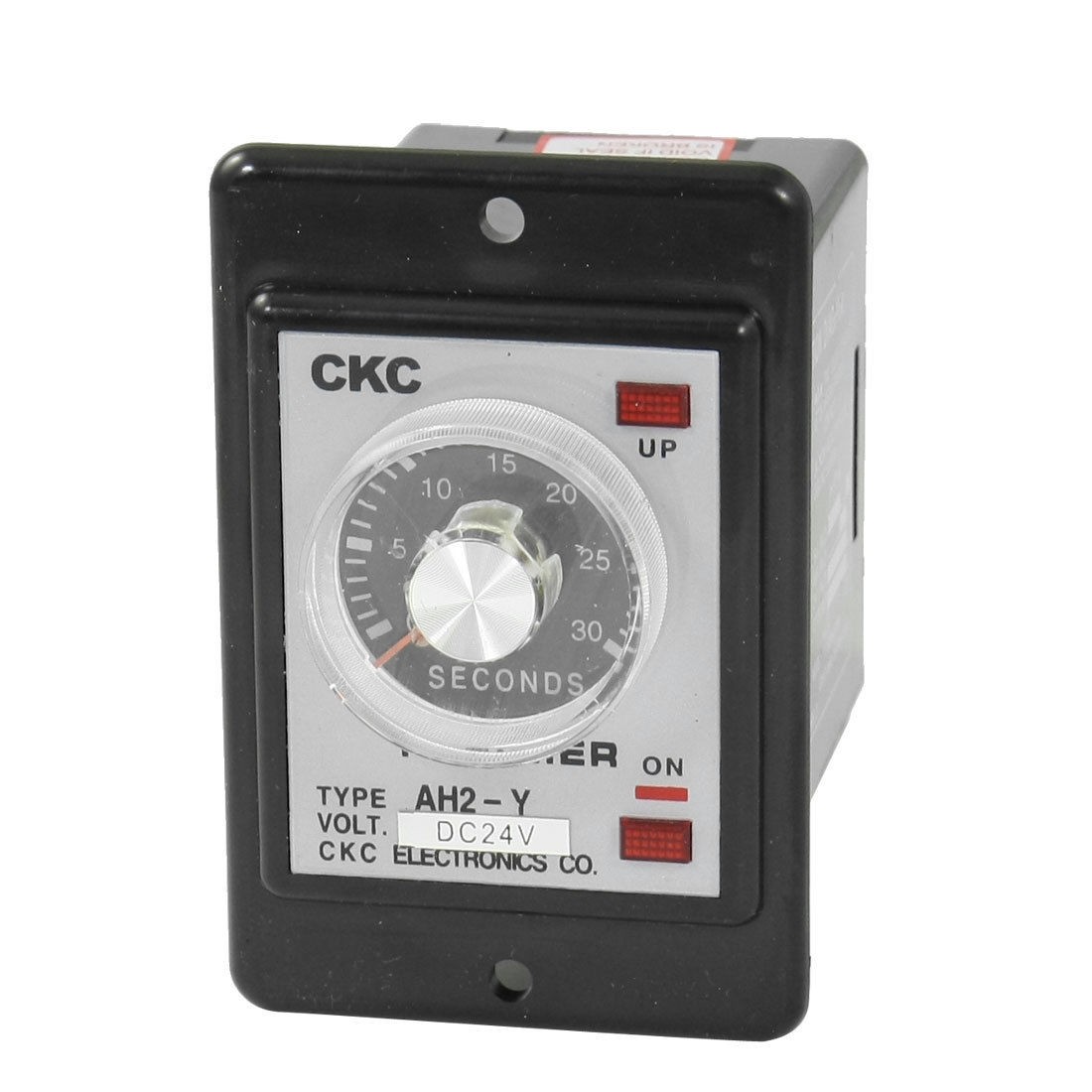 AH2-Y DC 24V 8-Pin DPDT 0-30 Seconds 30Sec Power on Delay Timer Time Relay