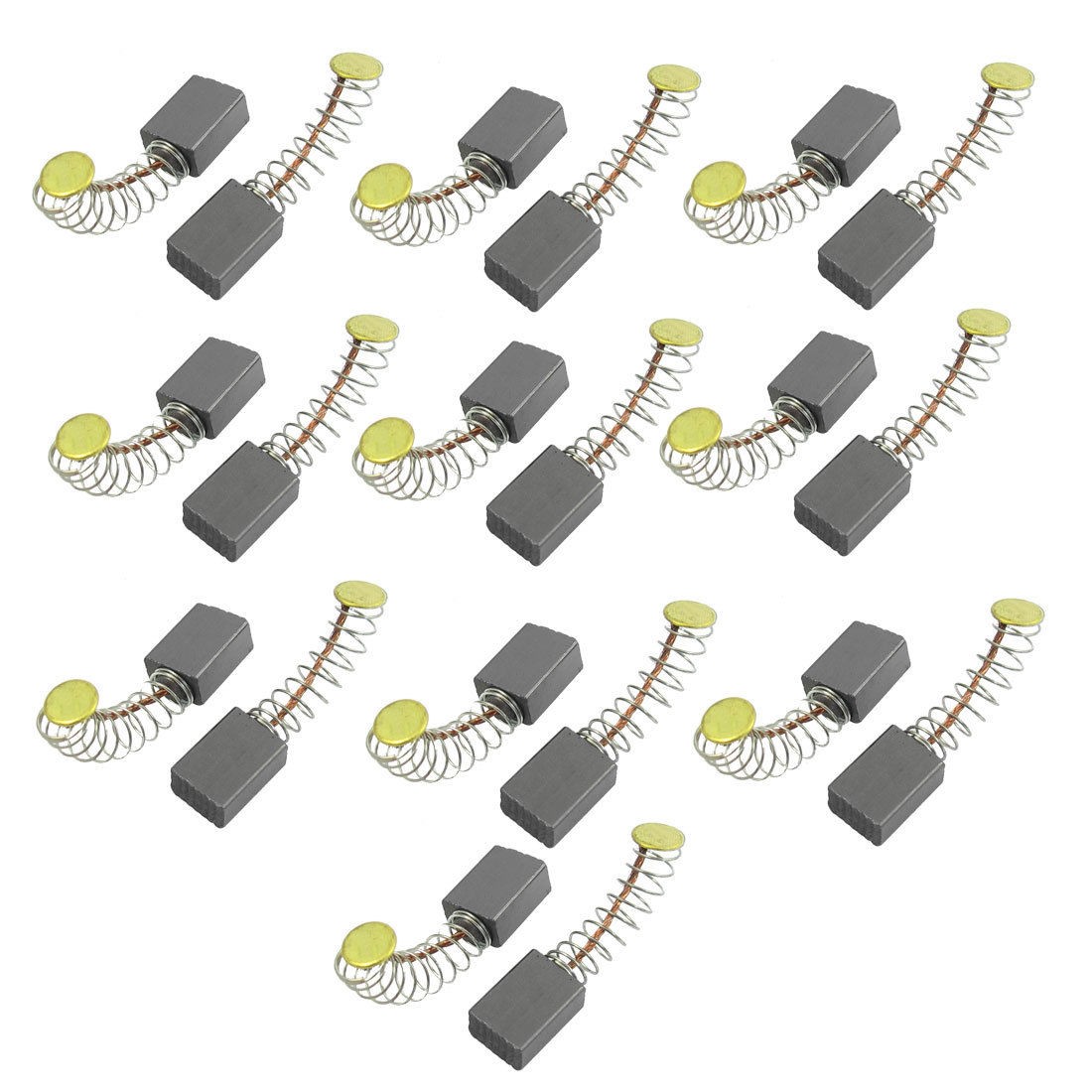 10 Pair 33/64" x 7/25" x 1/5" Motor Carbon Brushes for Angle Grinder
