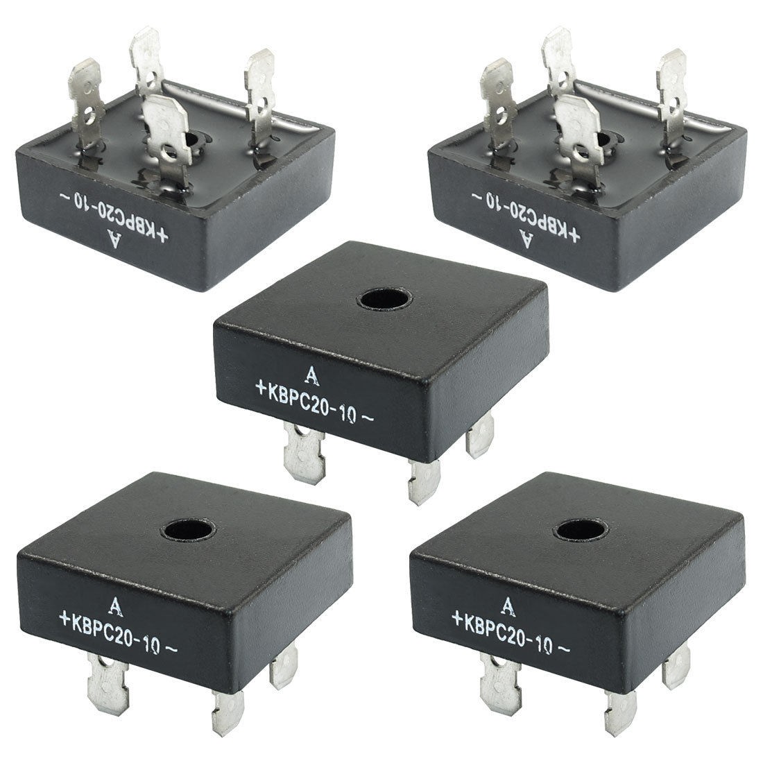 KBPC20-10 Single Phase Metal Case Bridge Rectifier 1000V 20A