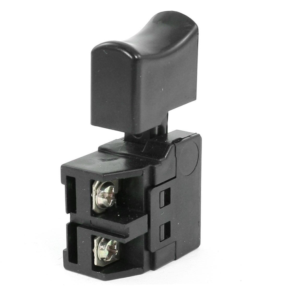 250V 6A Electric Hammer SPST Trigger Switch w No Lock DZK1-11-6