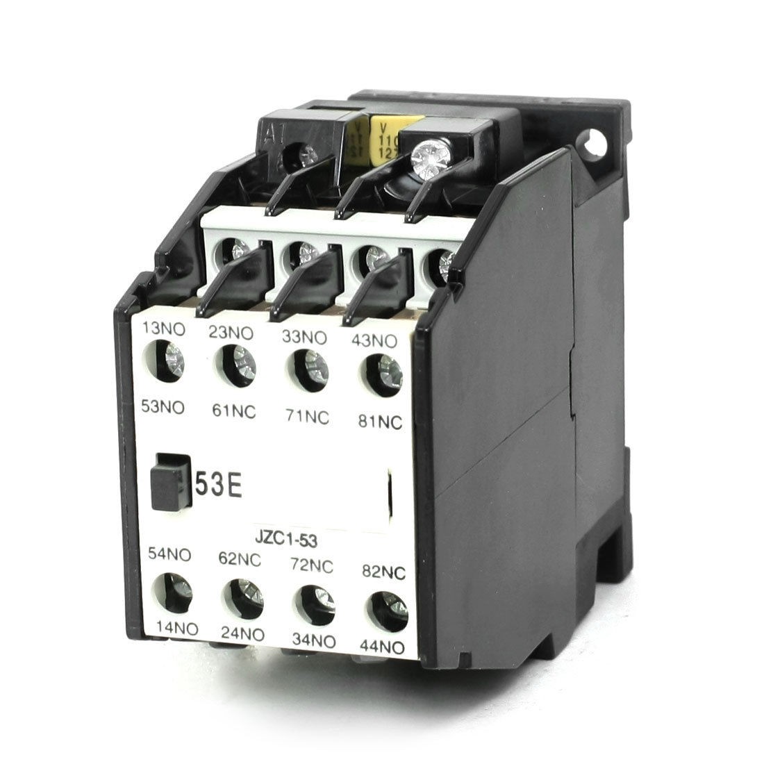 JZC1-53 AC Contactor Type Relay 110V 50Hz Coil Voltage 3-Phase 5NO + 3NC