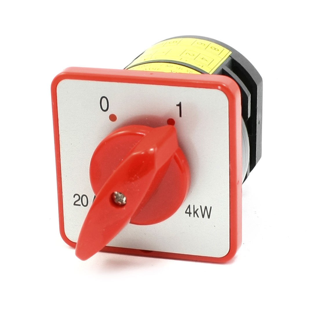 Self Locking 4KW 2 Positions Cam Combination Changeover Switch AC 380V 20A