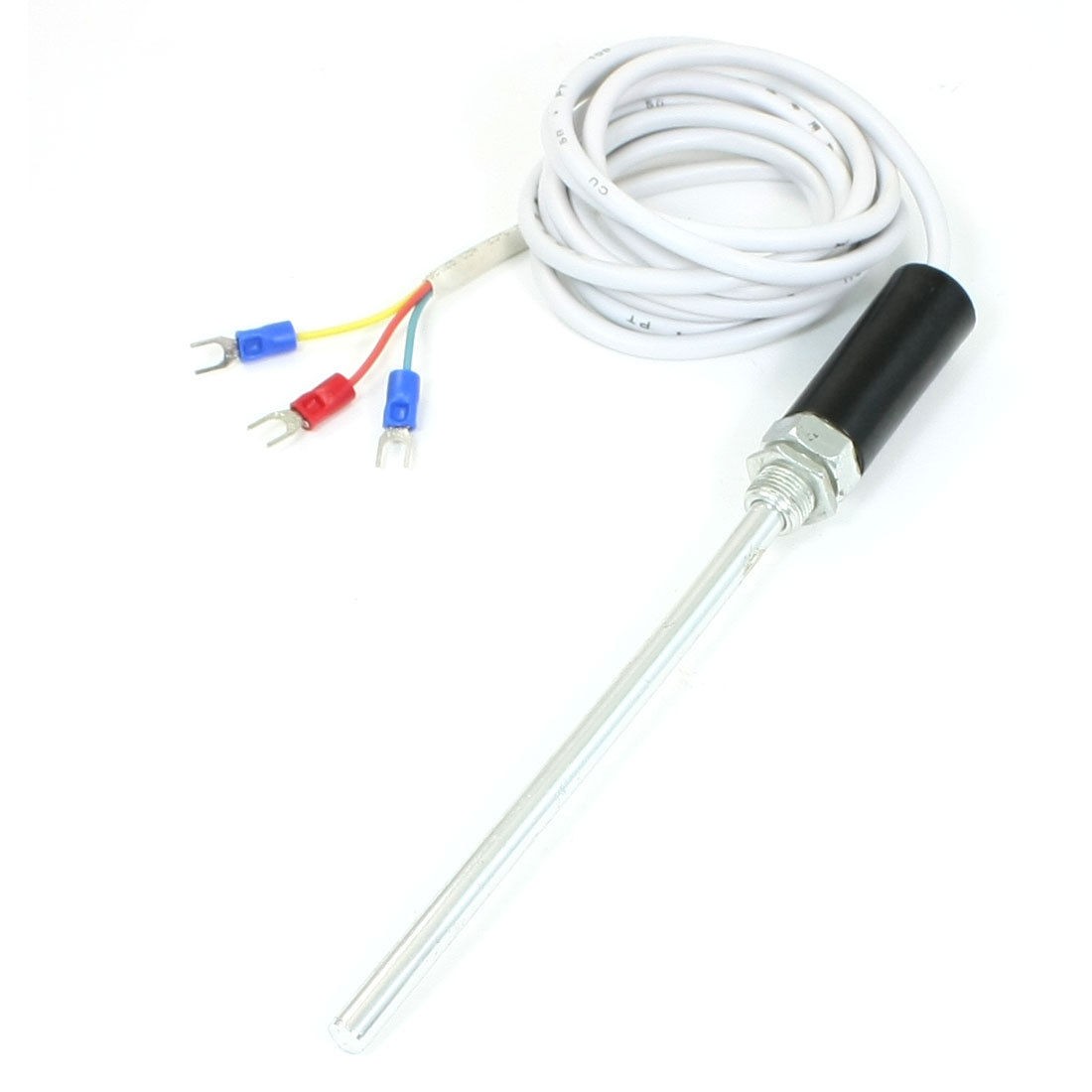 PT100 Type 250C 13cm Probe Thermocouple Probe Sensors 2M 6.5Ft Long