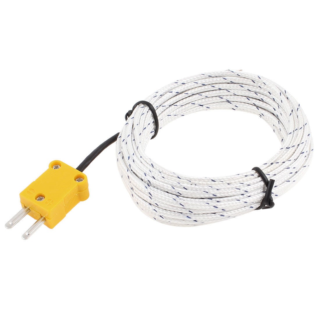 125C Temperature Testing K Type Thermocouple Cable 16.4Ft Length