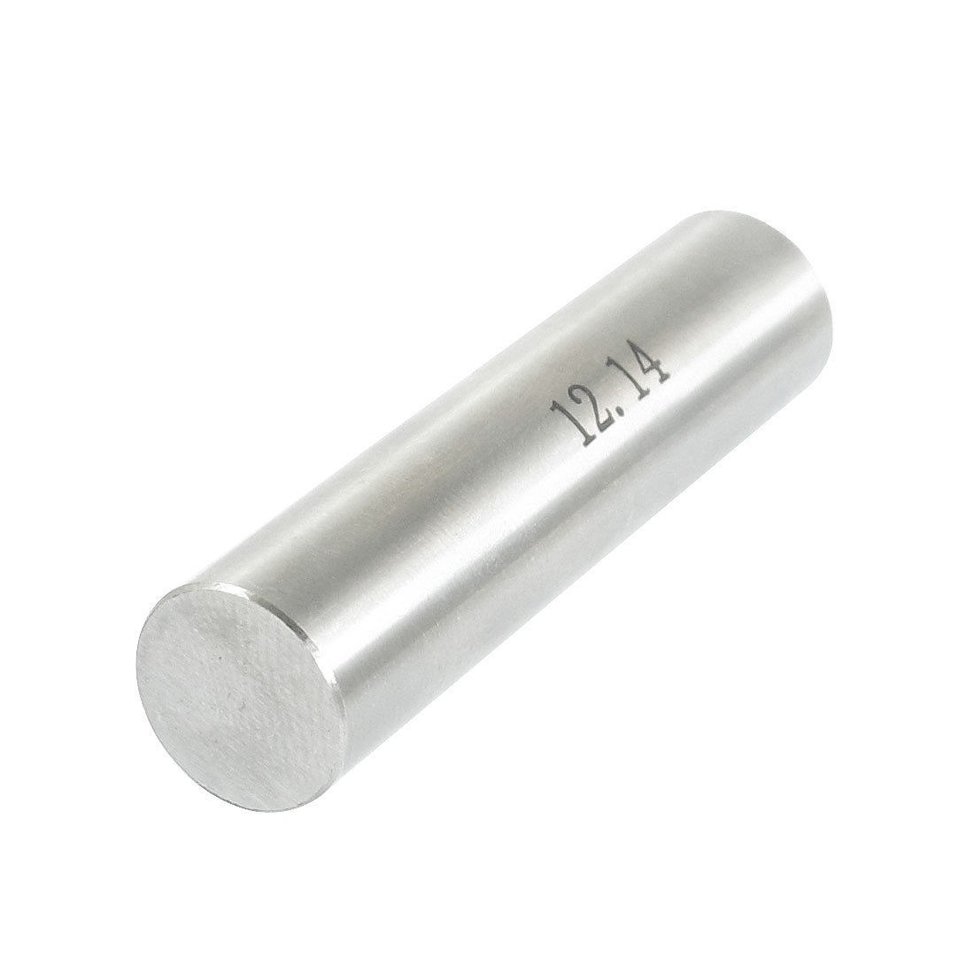 12.14mm Diameter Tungsten Carbide Plug Pin Gage Gauge w Plastic Case