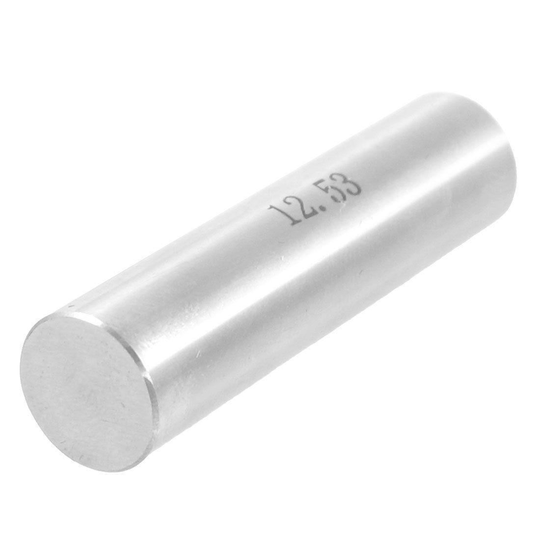 12.53mm Diameter Tungsten Carbide Plug Pin Gage Gauge w Plastic Case