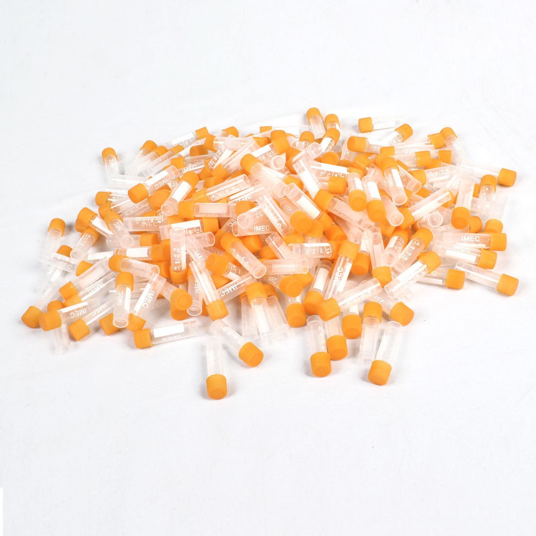 500 Pcs Disposable Graduated Skirted Centrifuge Tubes 1.8ml w Cap