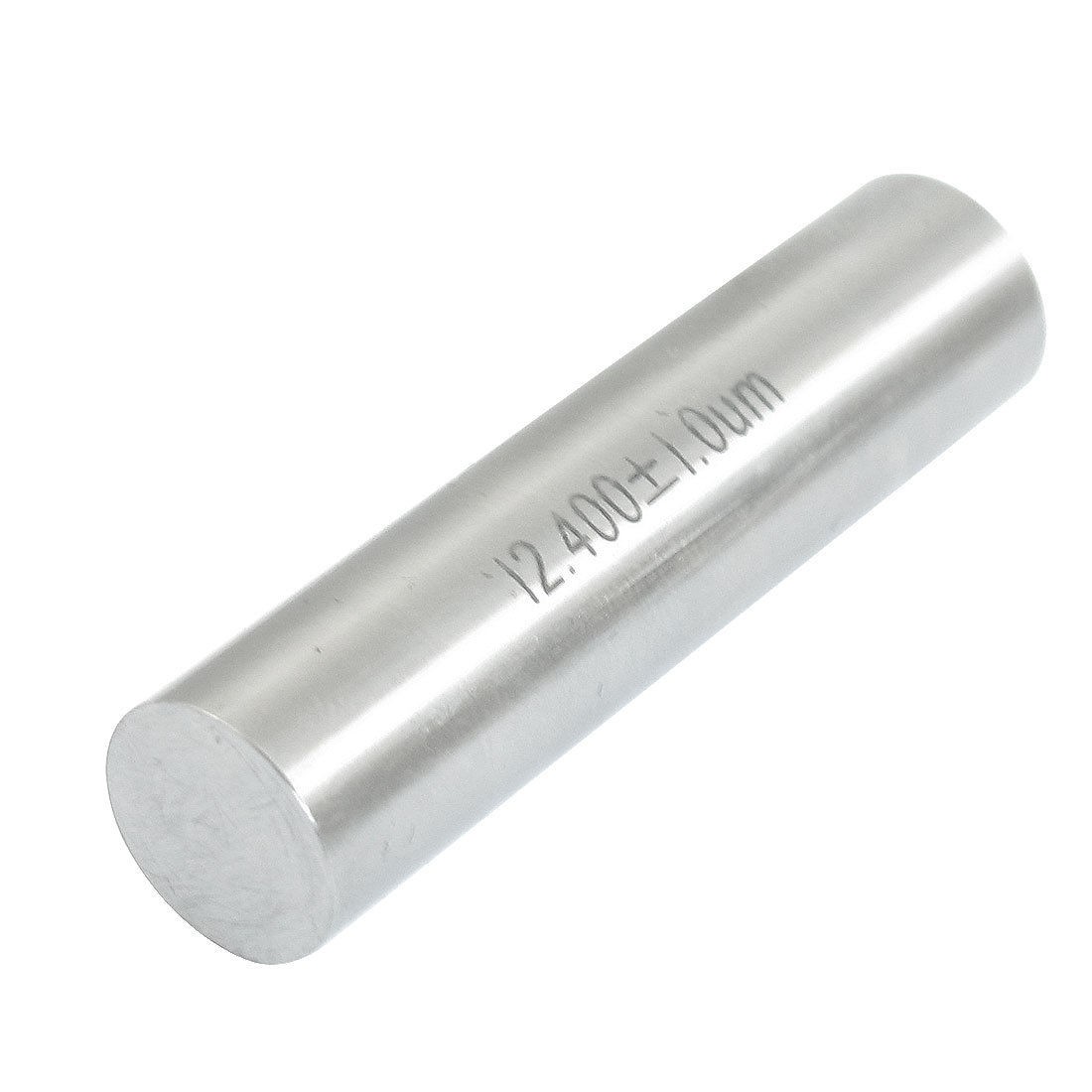 12.40mm Diameter Tungsten Carbide Plug Pin Gage Gauge w Plastic Case