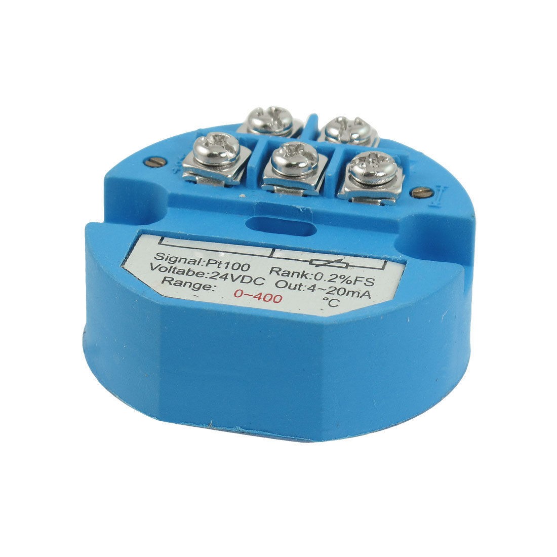 PT100 Temperature Sensor Transmitter 0-400C 4-20mA Output