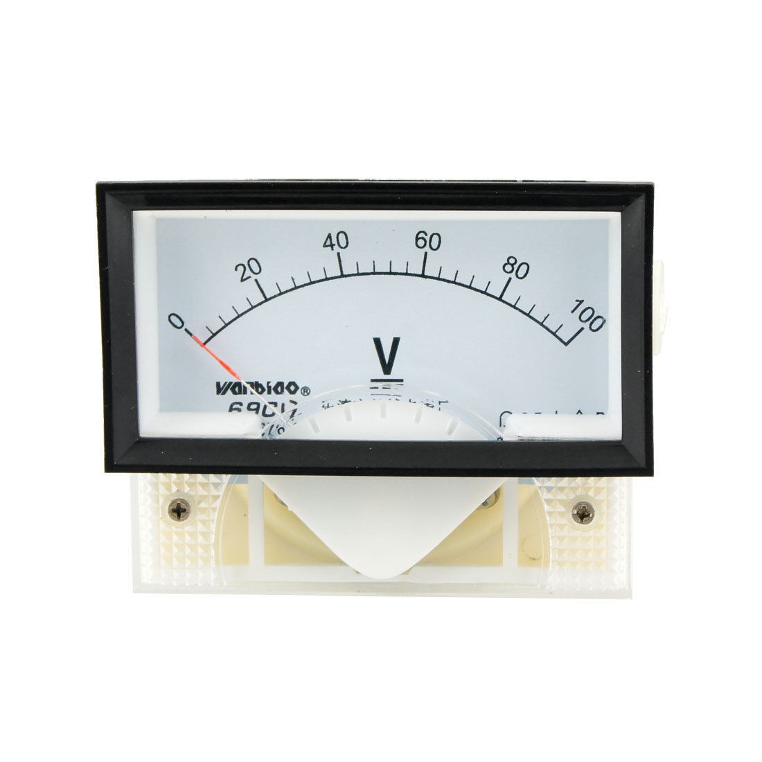 69C17 DC 0-100V Rectangle Analog Volt Panel Meter Gauge