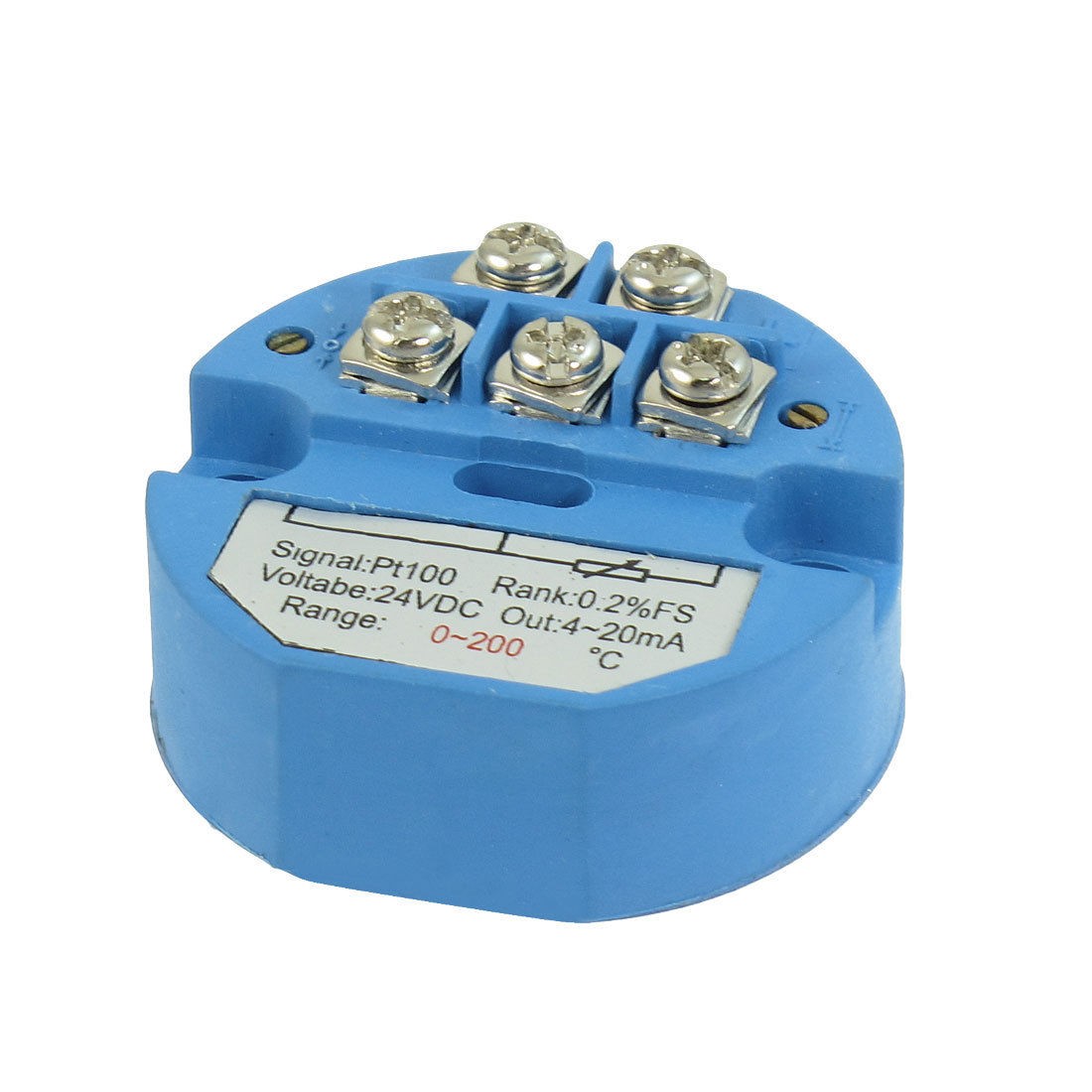 PT100 Temperature Sensor Transmitter 0-200C 4mA-20mA Output