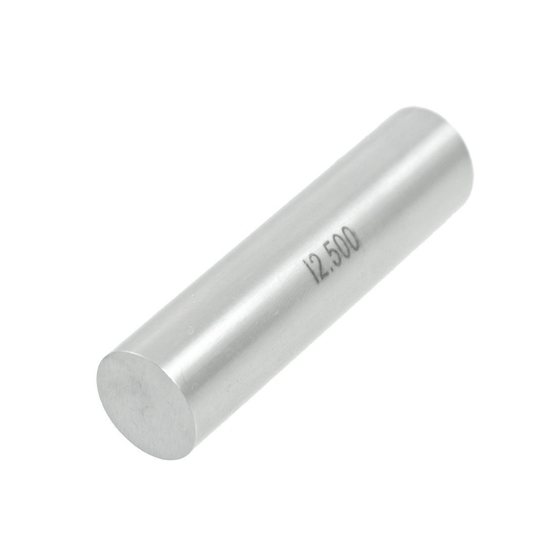 12.50mm Diameter Tungsten Carbide Plug Pin Gage Gauge w Plastic Case