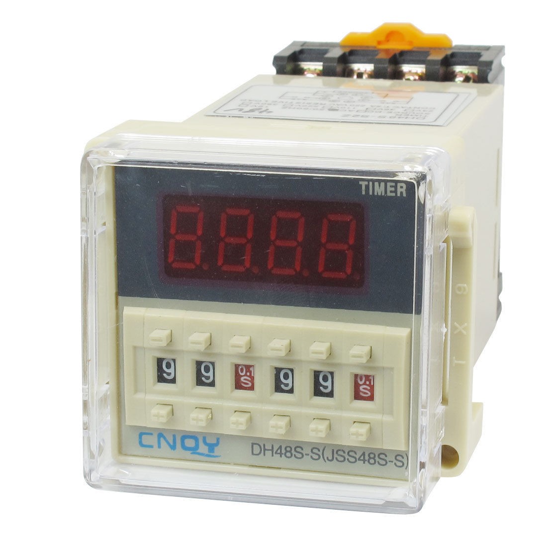 DH48S-S2Z Power on Time Delay Relay 8-Pin DPDT 0.1S-99H AC 48V w Socket