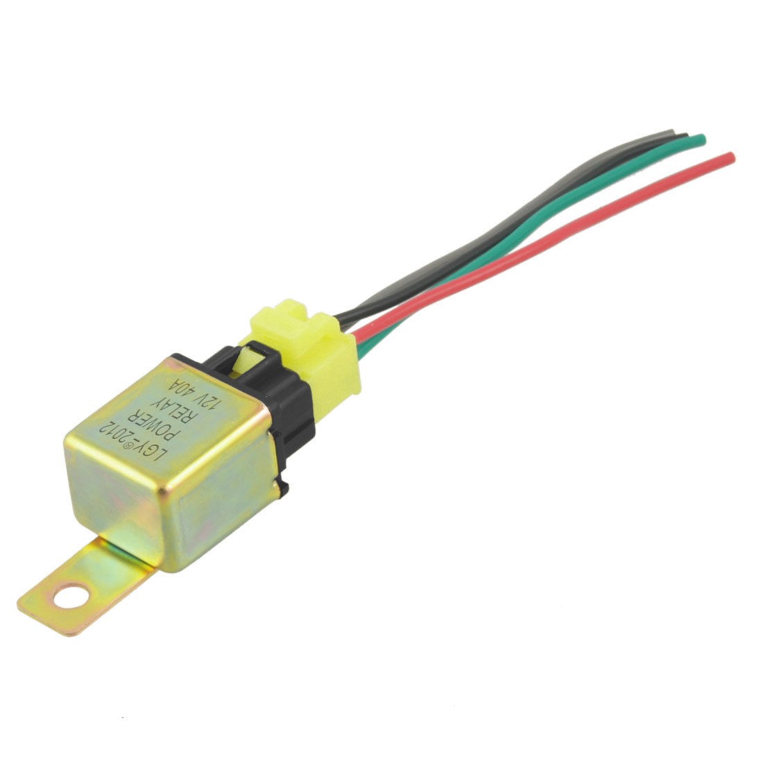 DC 12V 40A 4 Pin Car Auto Power Relay w 4 Wire Harness Socket