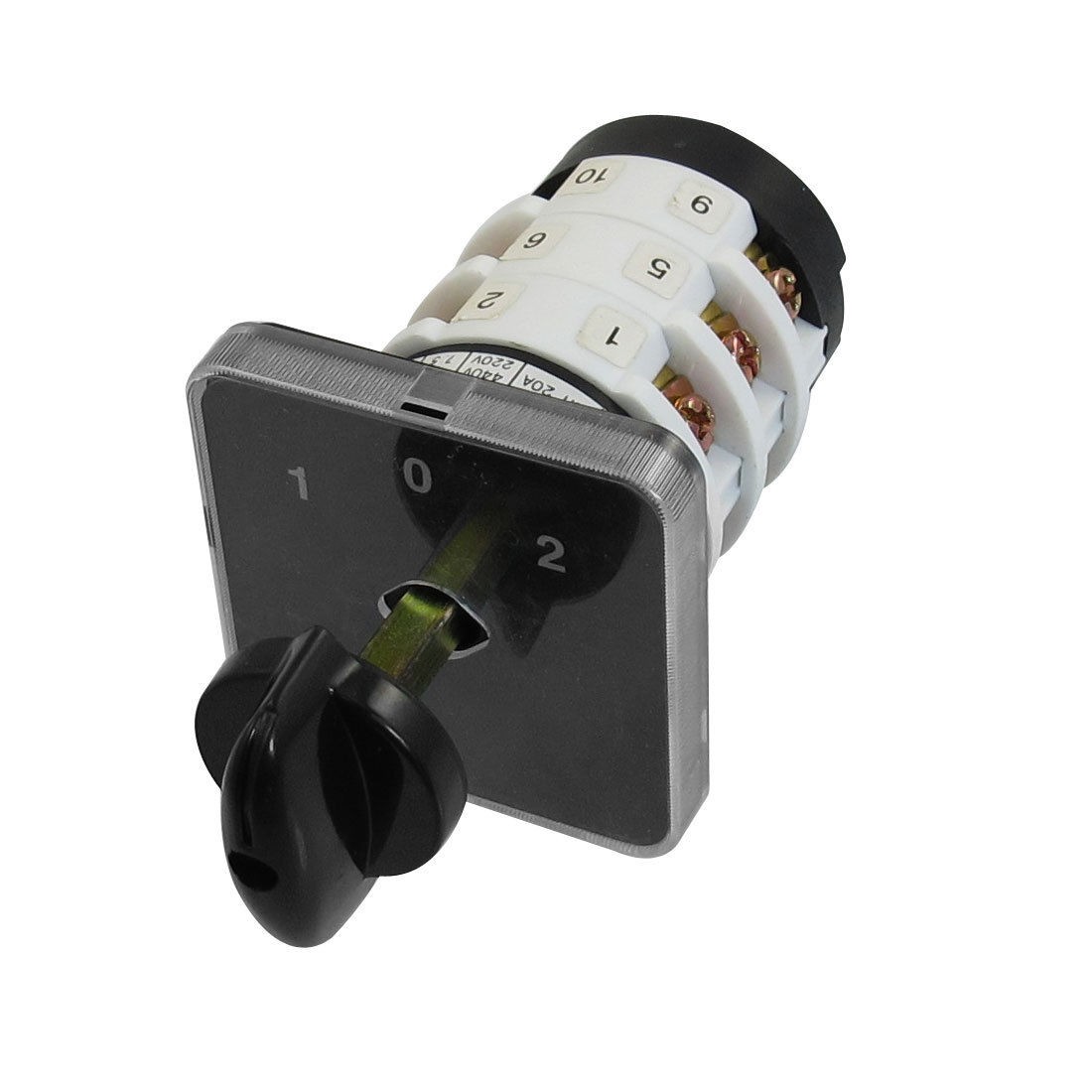 Latching On/Off 2 Positions Combination Changeover Switch AC 440V 20A