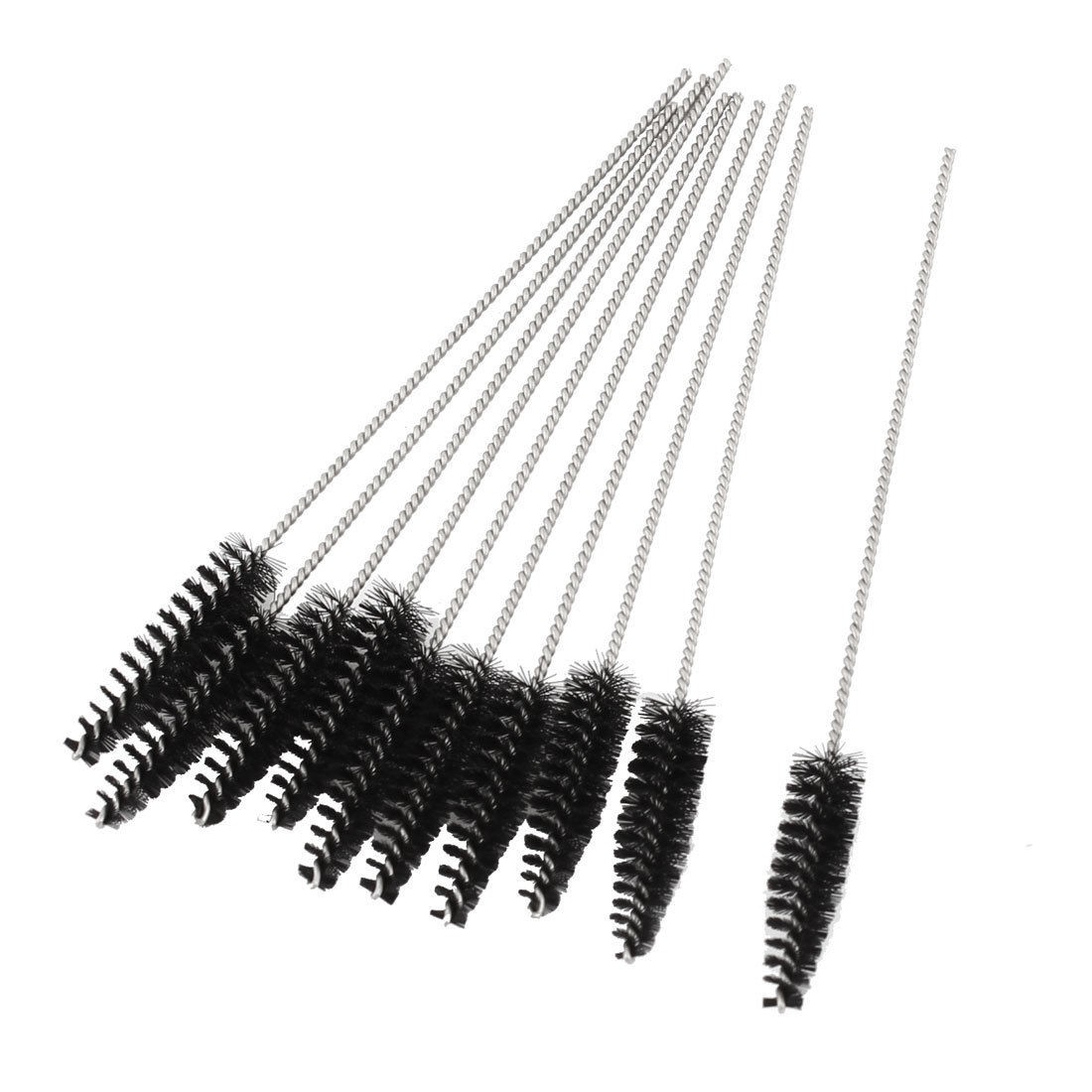 10 Pieces 4.1" Length Measurements Test Tube Bottle Clean Brush Tool White