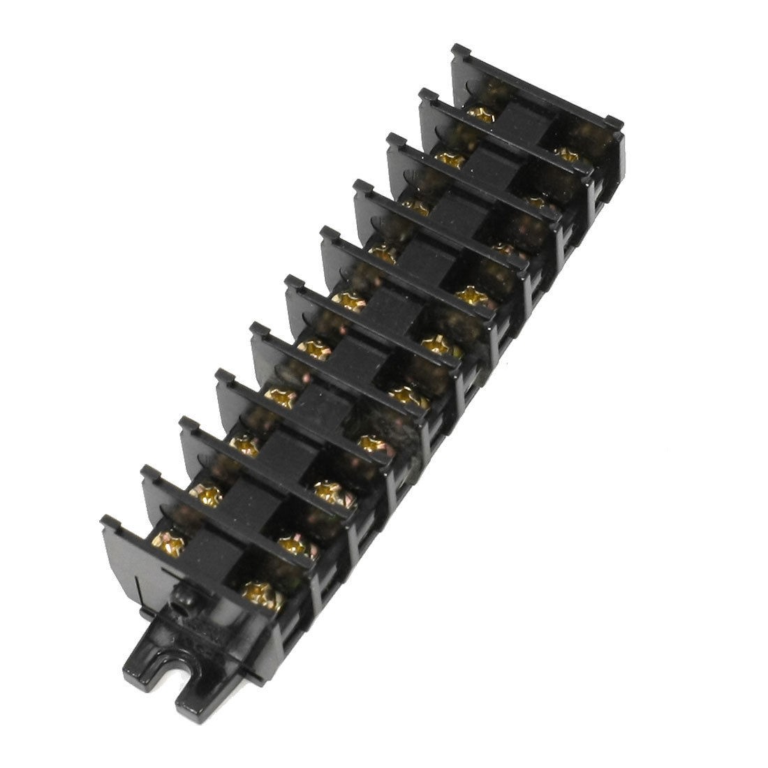 Separable Wire Connector 10 Positions Screw Terminal Strip Barrier 600V 10A
