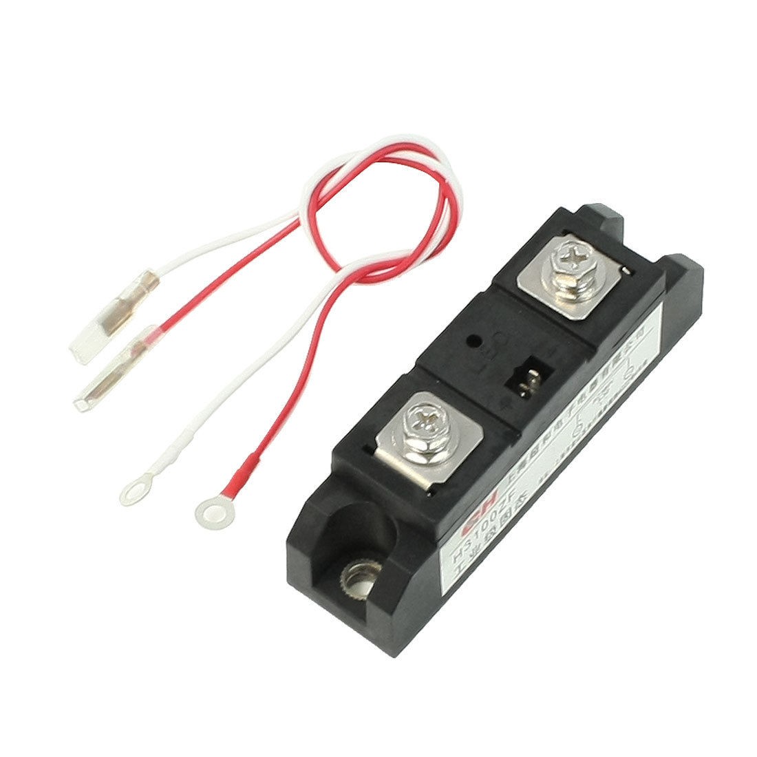 3-32VDC / 380VAC 100A SSR Solid State Relay w Plug Wire